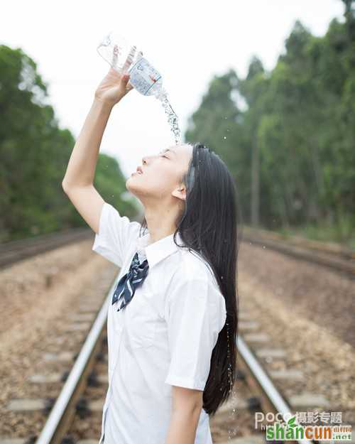 永不磨灭的摄影情节 后期PS淡青色调