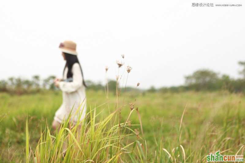 Photoshop调出外景人像唯美的LOMO效果,PS教程,素材中国