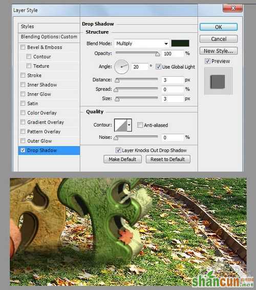 Photoshop CS6教程：用PS打造秋天3D