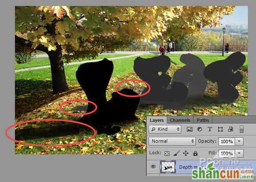 Photoshop CS6教程：用PS打造秋天3D