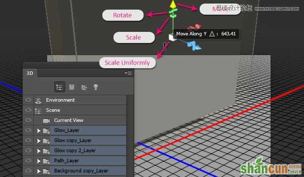 Photoshop绘制超酷的3D门牌艺术字教程,破洛洛