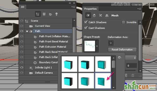 Photoshop绘制超酷的3D门牌艺术字教程,破洛洛