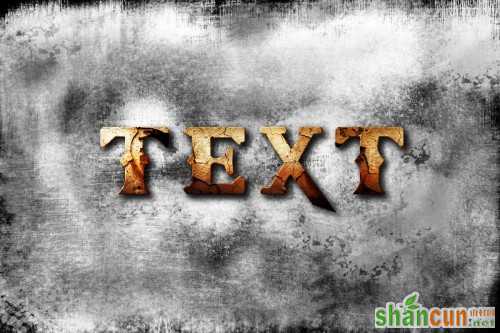 god of war text effect final 500<em></em>x333 Design a God of War III Inspired Cracked Text Effect in Photoshop