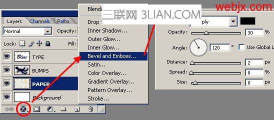 用PS制作水彩文字教程