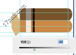 ps设计实例-打造卡通铅笔