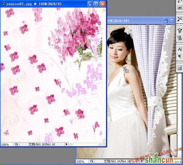 Photoshop照片合成教程-换衣大法置换贴图