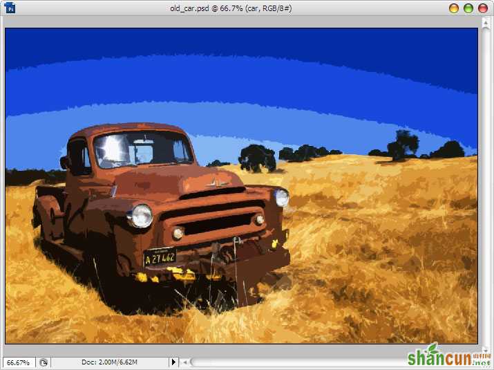 Use Photoshop's filters to make simple illustrations – understanding Cutout Filter