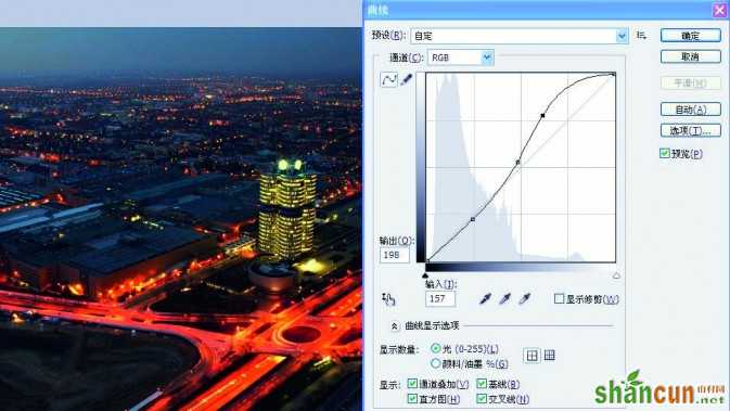 滤镜轻松打造梦幻夜景