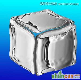 Photoshop巧用滤镜制作出清凉的冰块效果,破洛洛