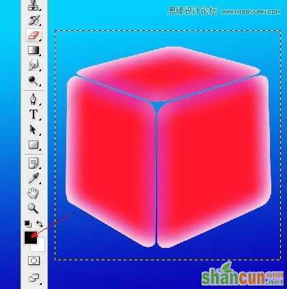 Photoshop巧用滤镜制作出清凉的冰块效果,破洛洛