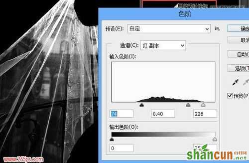 PS教程：PS使用通道工具给婚纱照片抠图