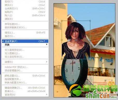 ps抠图技巧：PhotoShop通道抠图换背景教程18