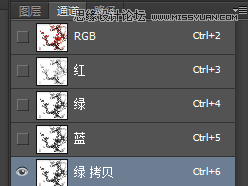 Photoshop巧用通道工具快速抠出中国风梅花