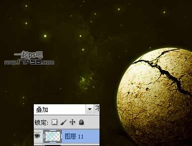 Photoshop制作发光效果的星空壁纸,PS教程,思缘教程网