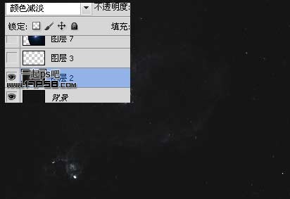 Photoshop制作发光效果的星空壁纸,PS教程,思缘教程网