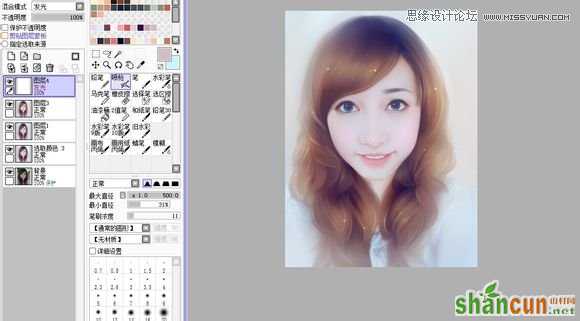 Photoshop结合AI把手机人像转手绘处理,PS教程,素材中国