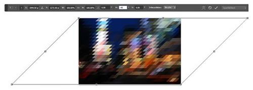 PS教程：PS制作三角形像素效果banner图