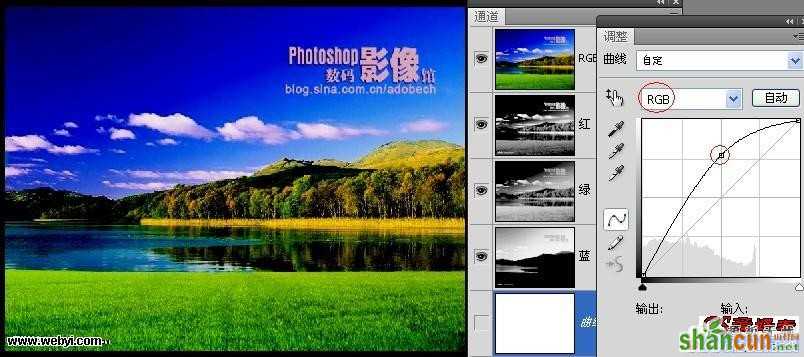 Photoshop通道混和器的应用技巧