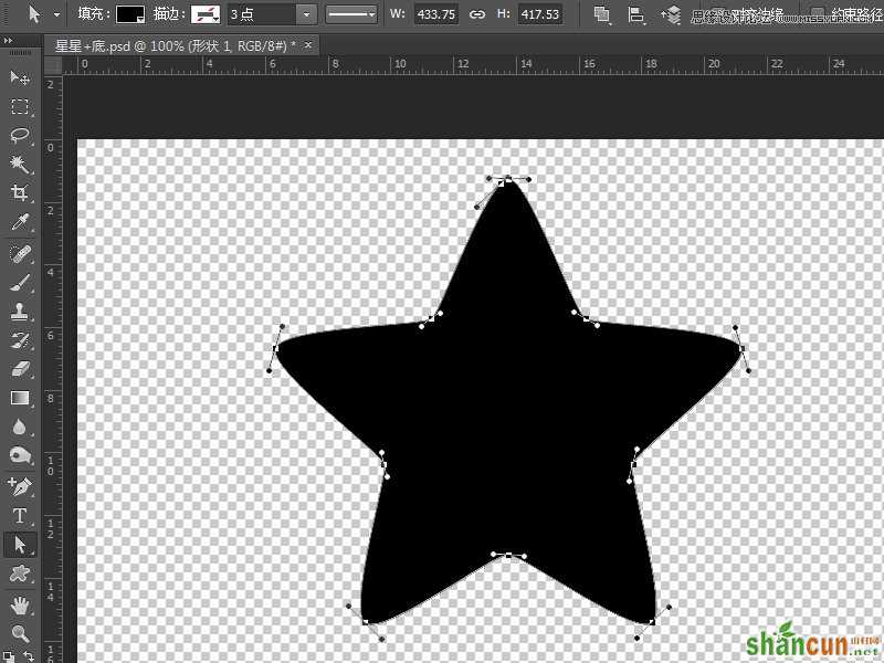 Photoshop制作可爱的小星星教程,PS教程,思缘教程网