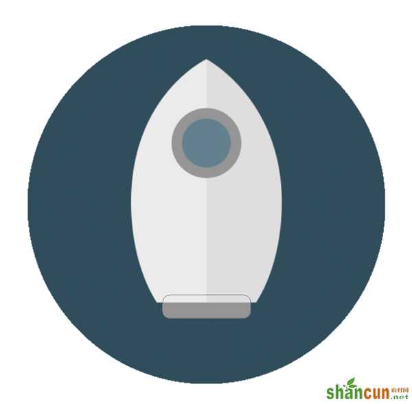 7-space-flat-icons-photoshop-rocket