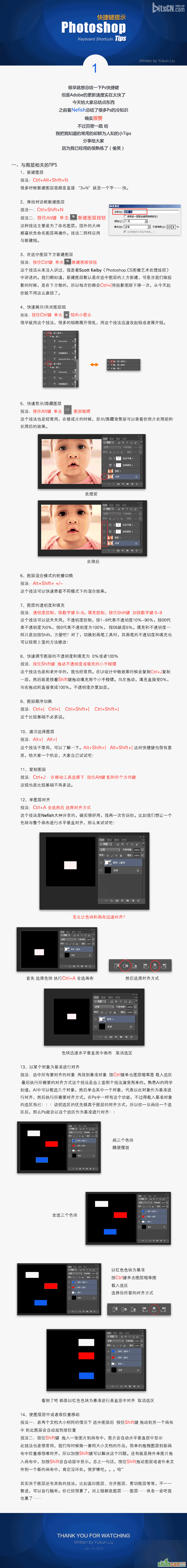Photoshop快捷键常用却鲜为人知的小Tips  山村