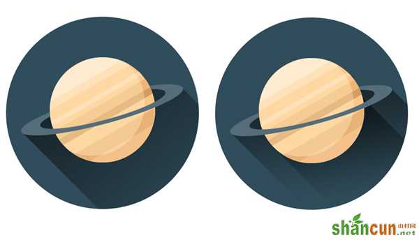 25-space-flat-icons-photoshop-saturn