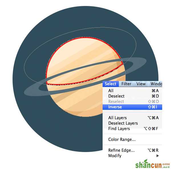 20-space-flat-icons-photoshop-saturn