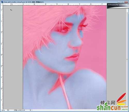 Adobe Photoshop CS3肖像修饰技巧之一高调人像