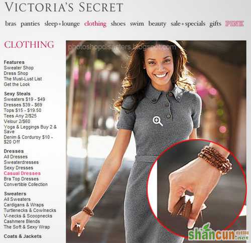 photoshop mistakes victorias secret 盘点史上最烂的33个PS失误，你会犯同样的错误吗？