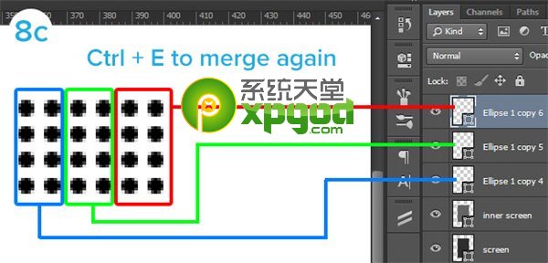 ps教程：扁平化htc one怎么制作