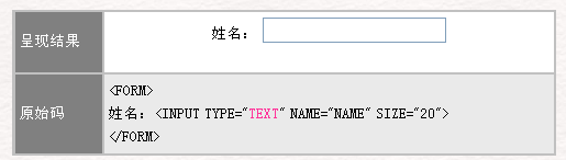 HTML 4.0 语法表单标签 山村