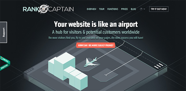 Whisperism in Collection of 50 Modern Websites in Dark Style