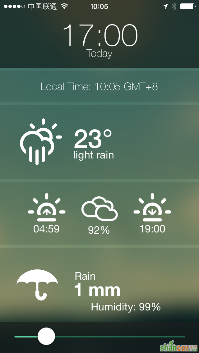 晴耕雨读：天气类iPhone App设计欣赏