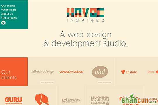 Creative Single Page Website Design