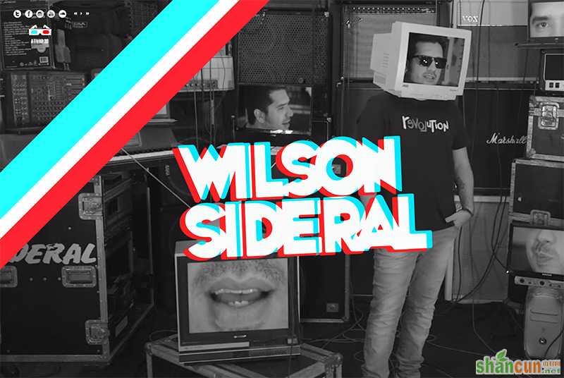 Wilson Sideral in Best Creative Website Designs of 2014