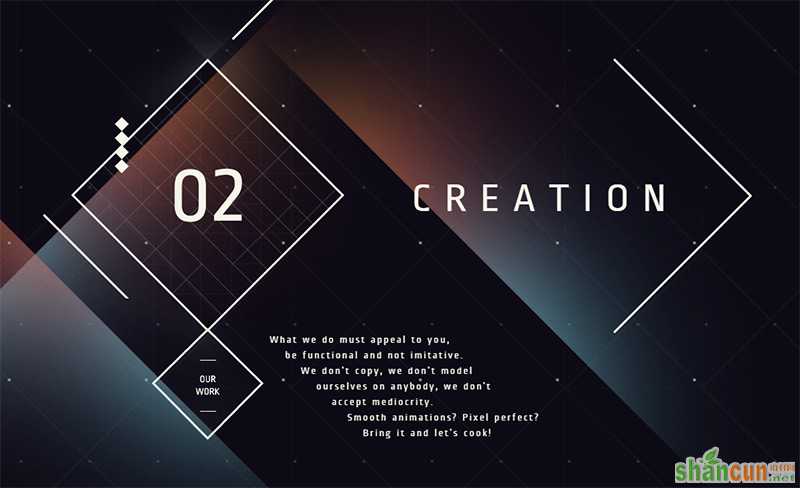 Creation in Best Creative Website Designs of 2014