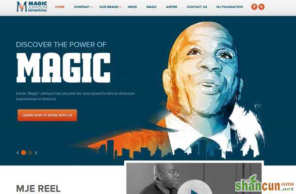 magic johnson website perso<em></em>nal homepage