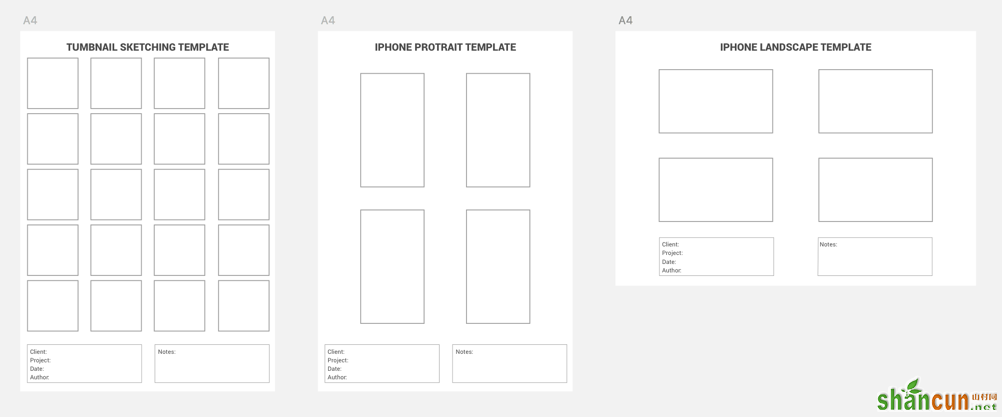 Sketch Template