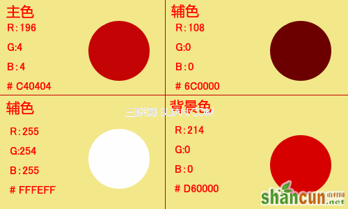 红色网站 网页 设计教程