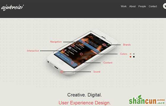 Creative One Page Website Design