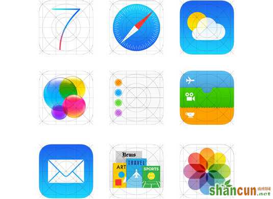关于iOS7图标设计：七条黄金法则