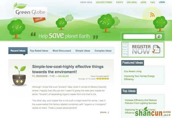 Green Globe Ideas