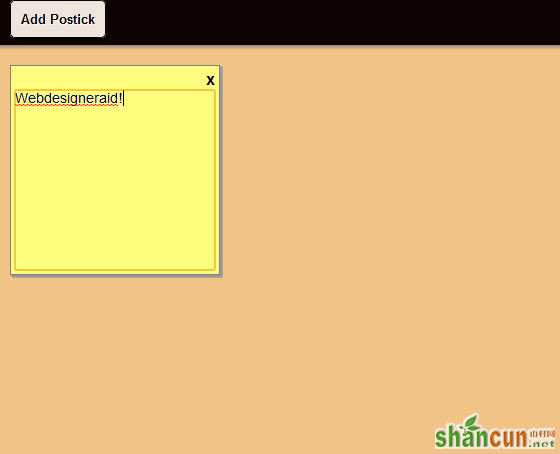 Create Posticks Sticky Notes App with HTML5, CSS3, and jQuery