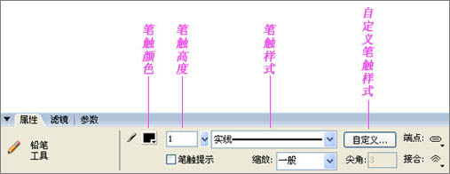 flash基础教程-铅笔绘图工具