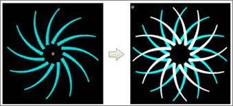 Flash CS4实例教程：打造星光四射的莲花