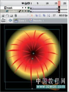 Flash cs3制作炫丽的烟花效果