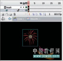 Flash cs3制作炫丽的烟花效果