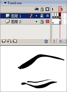 Flash制作卡通人物眨眼动画的方法和技巧