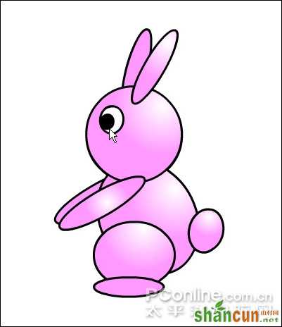 Flash制作可爱的“小兔子跷跷板”动画