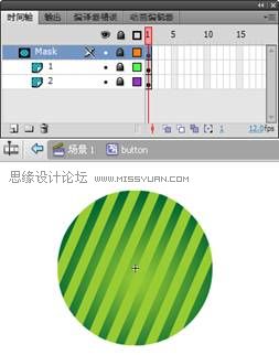 Flash CS4制作切换放大菜单效果,PS教程,思缘教程网